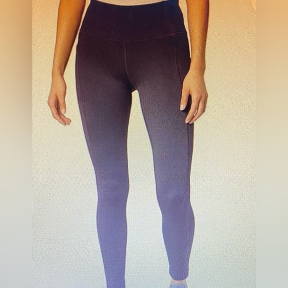 Mondetta Performance Luxury Brushed Jacquard High Waist Leggings Women XXL - Picture 8 of 10